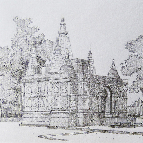 Chiang Mai, Thailand, Tekening